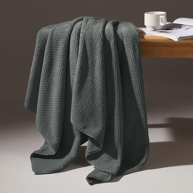 Soft 6 Piece Bath Towels Set, 2 Oversized Large Bath Towel Sheet, 2 Handtowels - Image 7