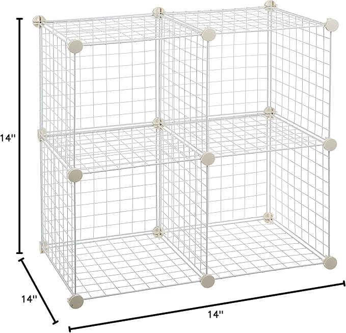 Amazon Basics 4 Cube Storage Organizer - Image 6