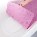 Non Slip Bathtub Mat 36” X 17” Shower Mat Soft Foam Bath Mats by DwellAid