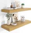 Heimlove 12" Deep Floating Shelves, 36 x 12 Inch Wall Mounted Long Floating by Heimlove