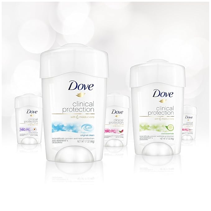 Dove Clinical Protection Antiperspirant Deodorant, Original Clean, 1.7 Ounce - Image 7