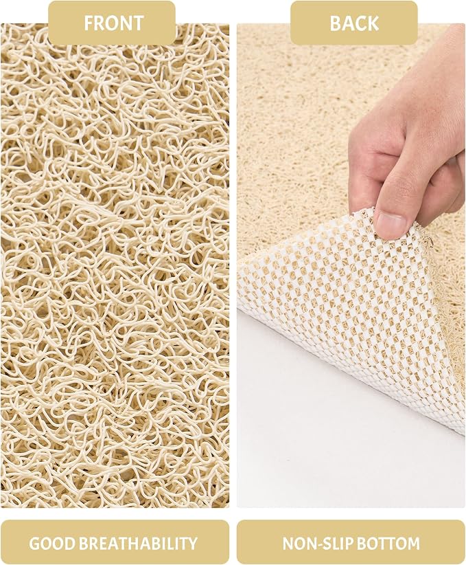 Non Slip Shower Mats for Inside Shower, 16x24 Inch, Anti-Slip Bathtub Mats for - Image 3