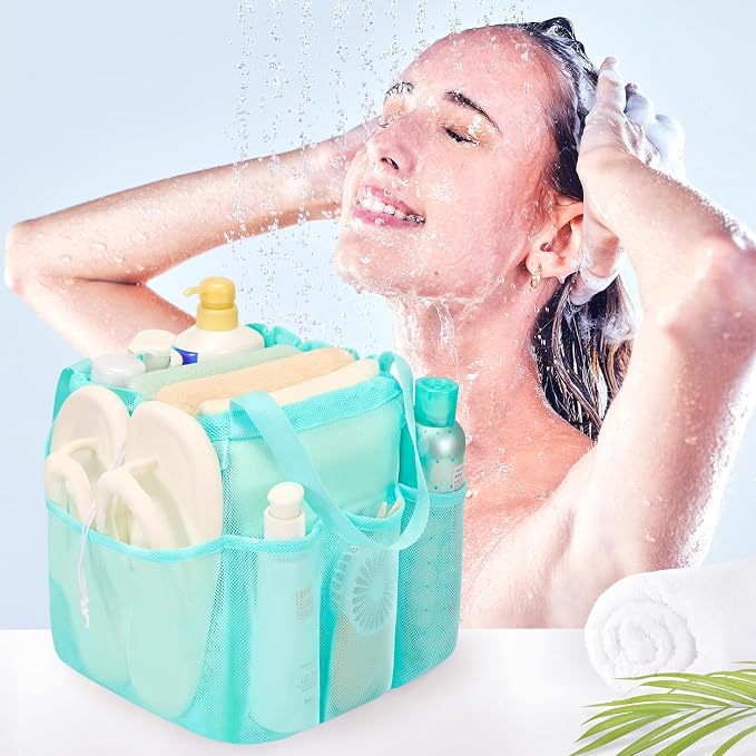 Mesh Shower Caddy Portable, Dorm Room Essentials - Image 8