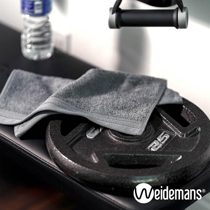 100% Cotton Washcloths Set 13” x 13” | Silver Towels | Set of 6 Ultra Soft and - Image 9