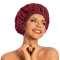 Reusable Shower Cap for Women, Large Waterproof Shower Essentials Bonnet by Edoneery