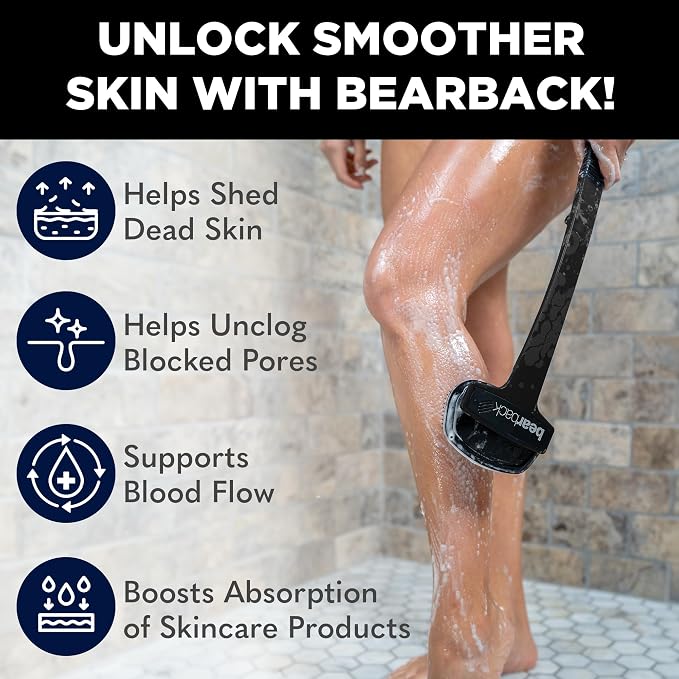 Bearback Silicone Body Scrubber - Image 6