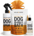 Holm & Herd Oatmeal Honey Dog Care Gift Bundle – 3 Piece Grooming Set by HolmHerd