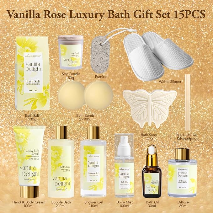 Spa Gifts for Women, Bath Bomb. Relaxing Bath Sets, Mothers Day Gifts for Mom - Image 2