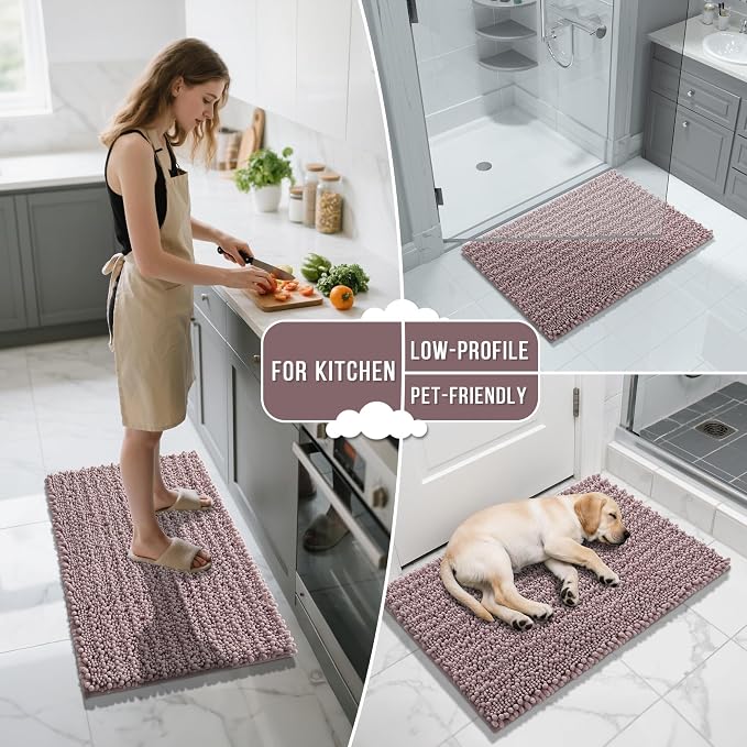 Yimobra Bathroom Rugs Non Slip Washable - Image 7