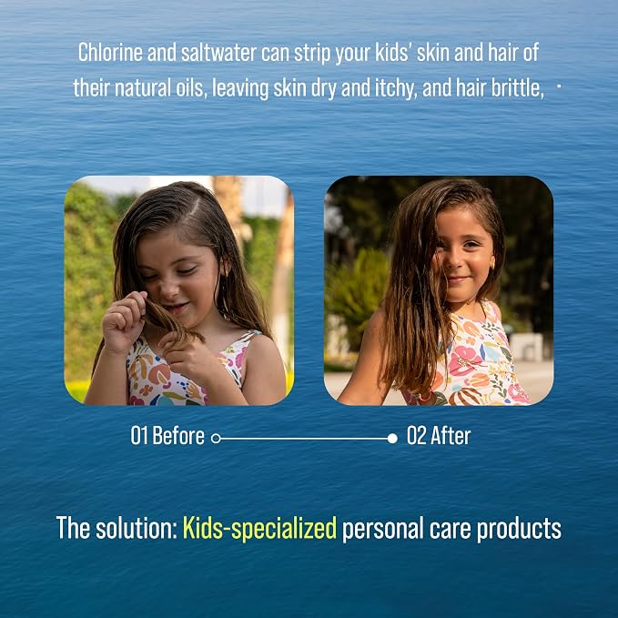 TRIHARD Kids Chlorine Hair and Body Protection Essentials - Image 4