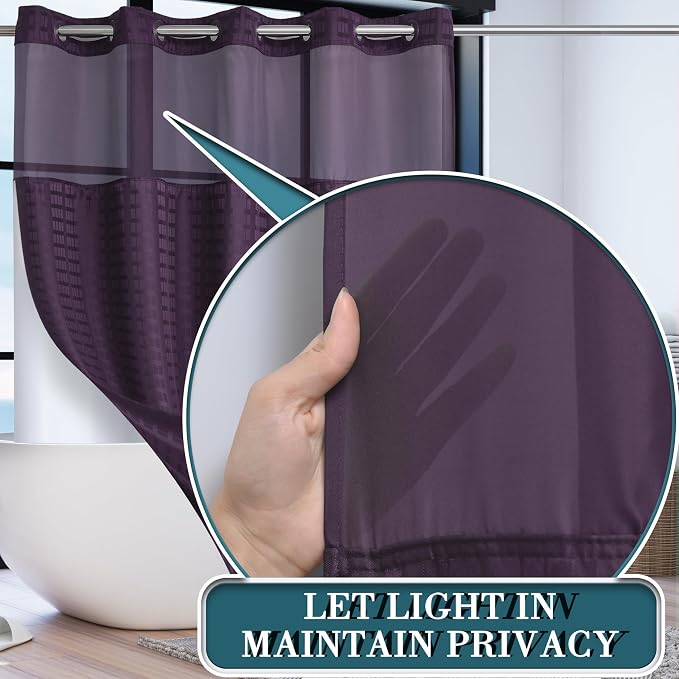 Conbo Mio No Hook Shower Curtain - Image 2