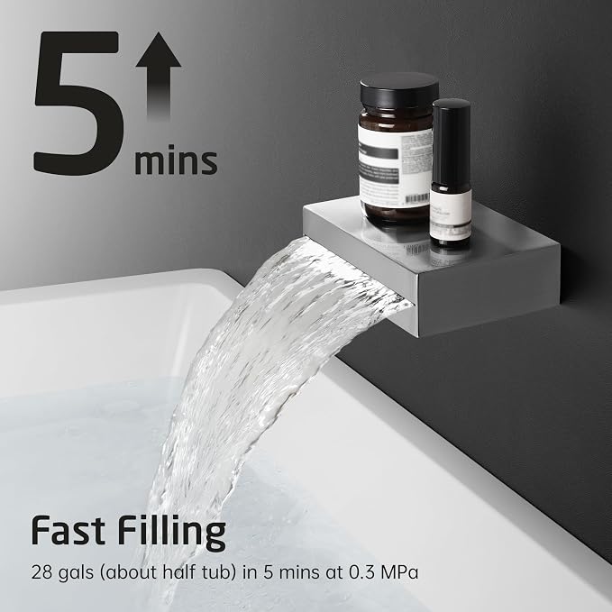 KES Bathtub Shower Faucet Set - Image 5