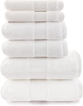 Maisonette Elegance 100% Organic Cotton Turkish Bathroom Towels Set, Soft & by MAISONETTE