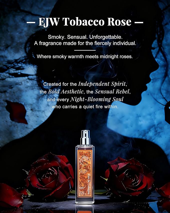 EJW Tobacco Rose Body Spray for Women | Warm Floral Hair Perfume & Body Mist - Image 3