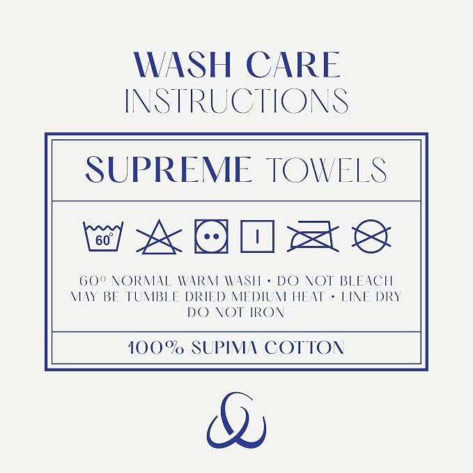 Christy Supreme Hygro 4 Piece Towel Set | Deep sea | 100% Luxury Supima Cotton - Image 6