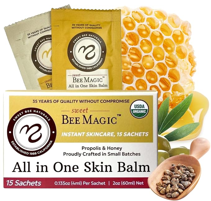Sweet Bee Naturals All-in-One Skin Balm Sachets - 4ml Each by SWEETBEENATURALS