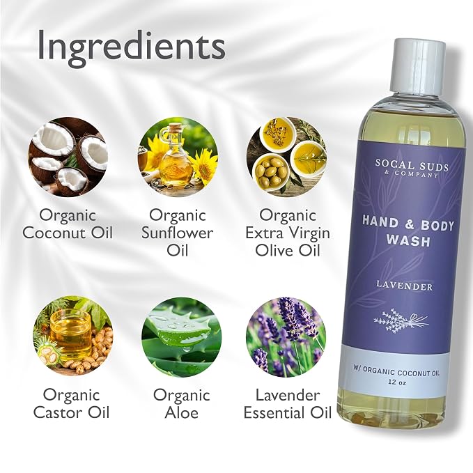 SoCal Suds & Company Organic Baby Shampoo and Body Wash - Image 3