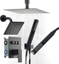 VEVOR Shower Faucet Set, 10 Inch Ceiling Mount Rainfall Shower System by VEVOR
