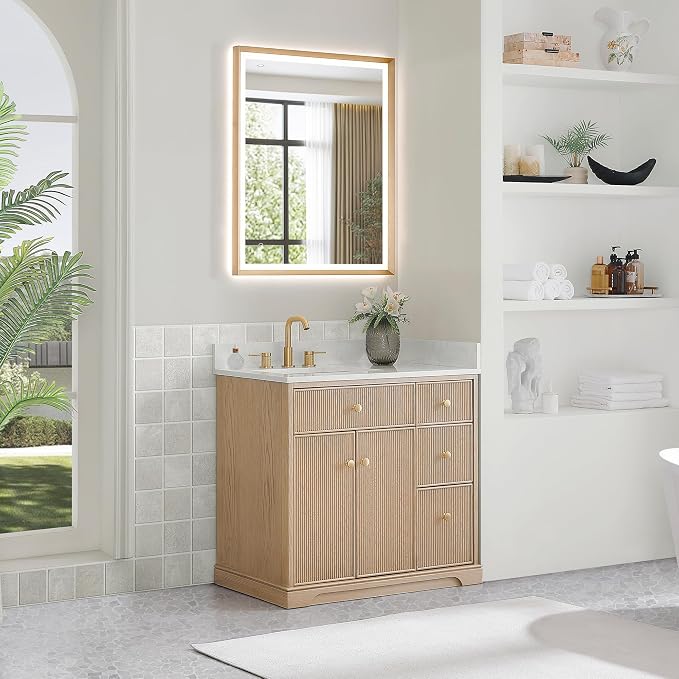 ALTAIR 36 Bathroom Vanity with Sink Mordern Freestanding Single Vanities - Image 2