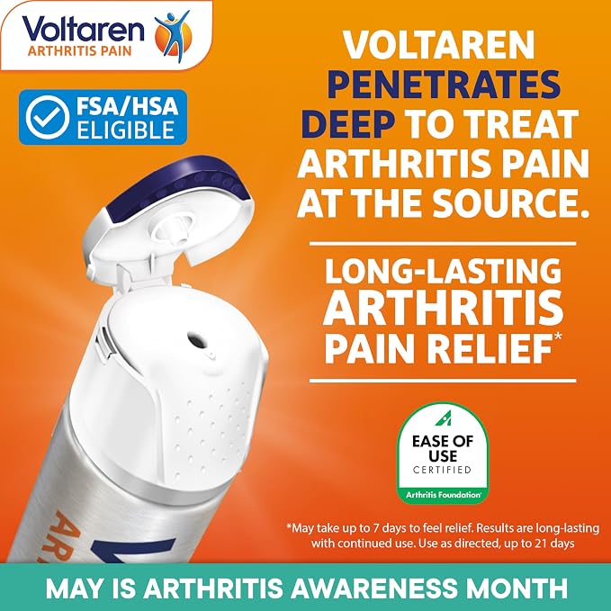Voltaren Arthritis Pain Relief Gel, Diclofenac Sodium, Clinically Proven - Image 2