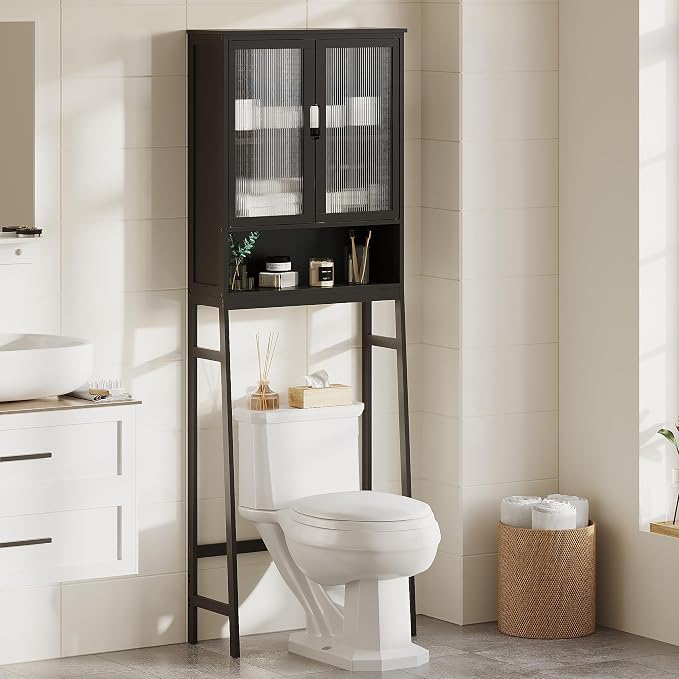 BAMBANG Over The Toilet Storage Cabinet, Bamboo Bathroom Over Toilet Storage by BAMBANG