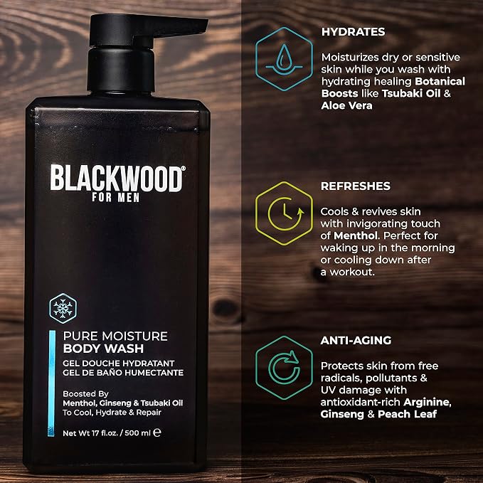 Blackwood For Men Pure Moisture Body Wash - Image 5