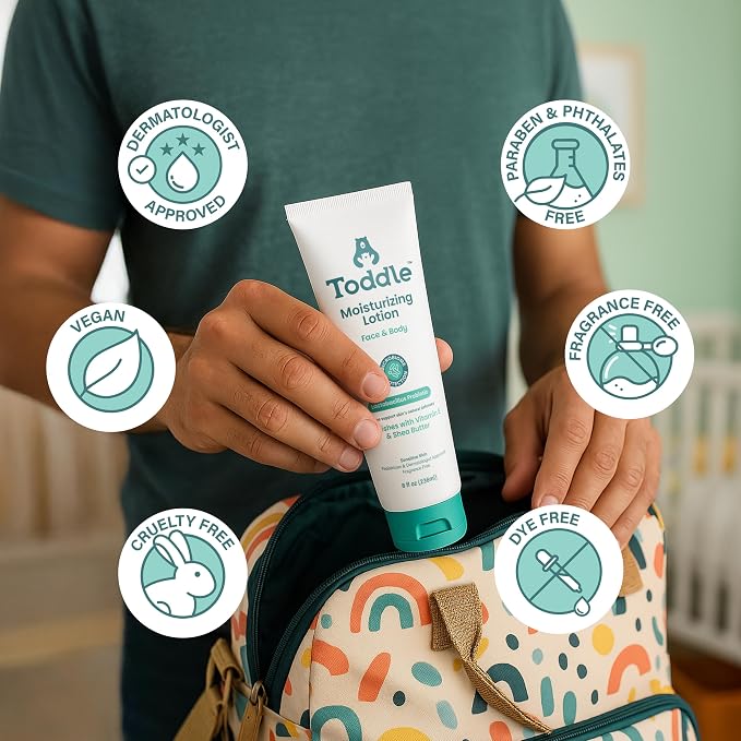Probiotic Moisturizing Lotion for Face & Body, Eczema & Dry Skin Relief - Image 7