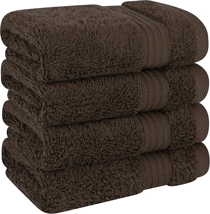 Cotton Paradise 100% Cotton Turkish Washcloth Set - Image 4