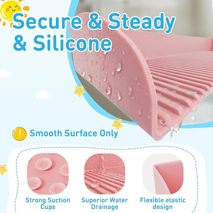 Roslim Bathtub Splash Guard Play Shelf - Image 5