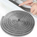 2Pack MILEQEE Door Brush Seal, 66Feet Total, Felt Pile Weather Stripping by MILEQEE