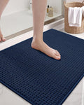 Color&Geometry Rubber Backed Waffle Bath Mat Non Slip Machine Washable Bathroom by COLORG