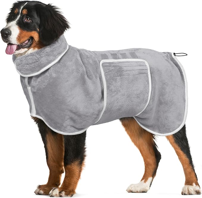 Dog Bathrobe Drying Coat by HhiMyOct