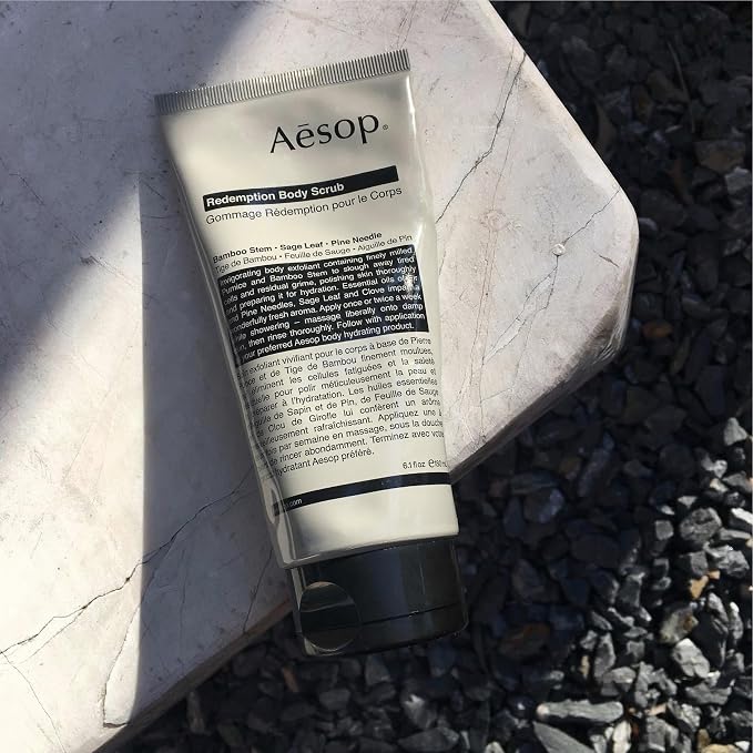 Aesop Redemption Body Scrub | Finely Milled Pumice and Aromatic Botanicals to - Image 5