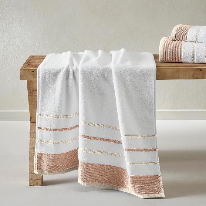 Great Bay Home Decorative Oversized Bath Sheet Set - Image 3