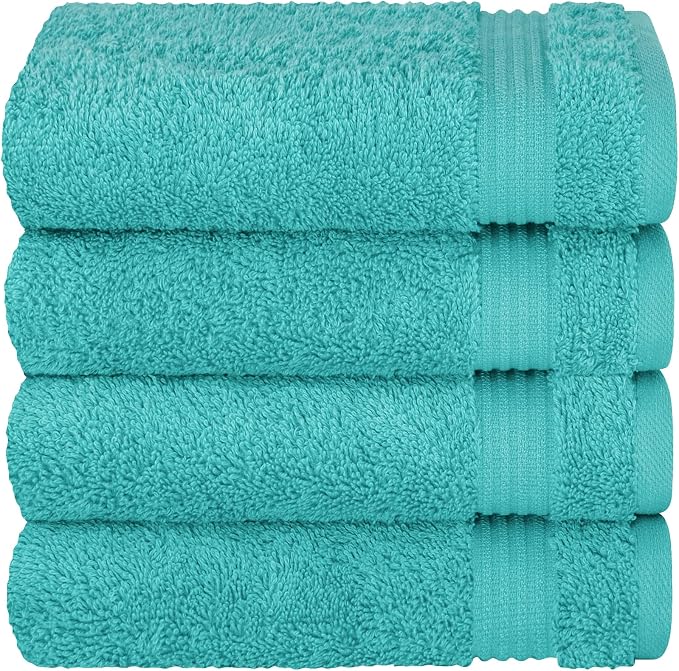 Cotton Paradise Hand Towels for Bathroom, 100% Cotton Turkish 4 Piece Hand - Image 6