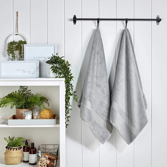 Christy Supreme Hygro Family Towel Set | Silver Grey | 100% Luxury Supima - Image 4