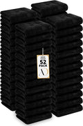 Ample Decor Hand Towel 18 X 28 Inch Pack of 52 600 GSM 100% Cotton, Soft by AmpleDecor