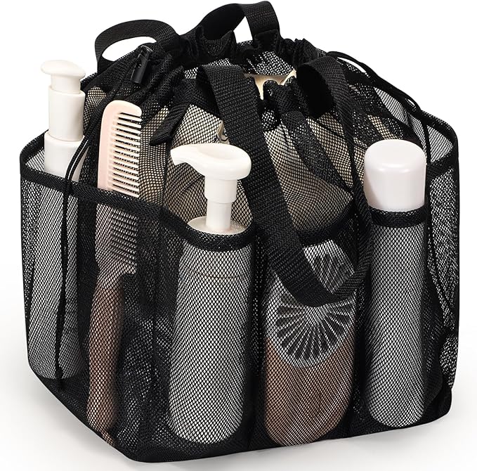 Mesh Shower Caddy Portable by famichan