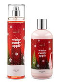 Freida & Joe Winter Candy Apple Body Lotion & Body Mist Bundle – 10oz Hydrating by FreidaandJoe