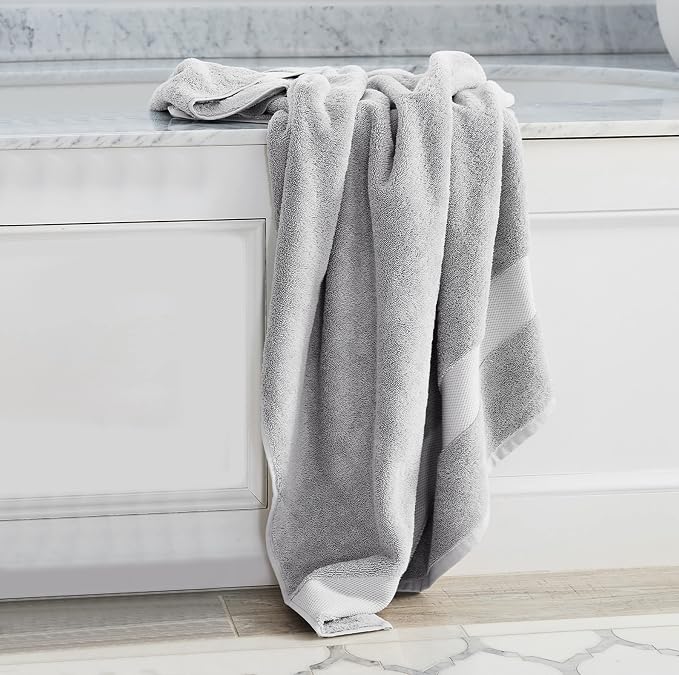 Delara Organic Cotton Luxuriously Plush Bath Sheet Pack of 4 | GOTS & OEKO-TEX - Image 2