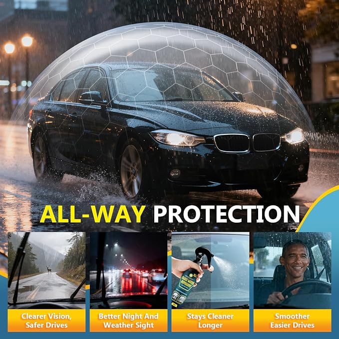 Glass Water Repellent Spray & Anti Fog Spray - Image 5