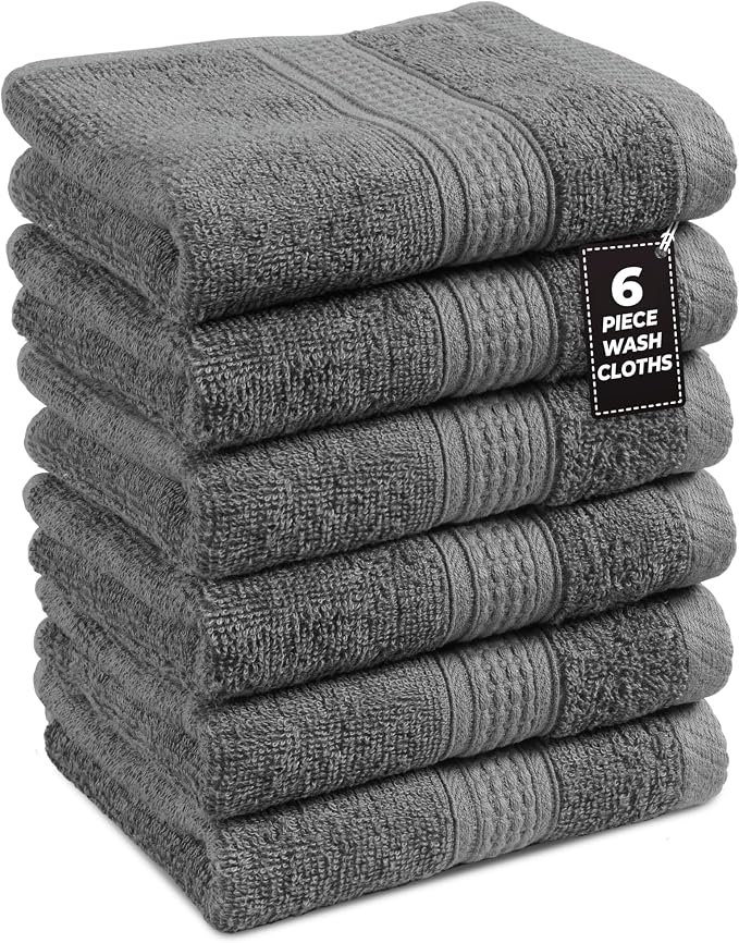 LANE LINEN 100% Ringspun Cotton Hand Towels by LaneLinen