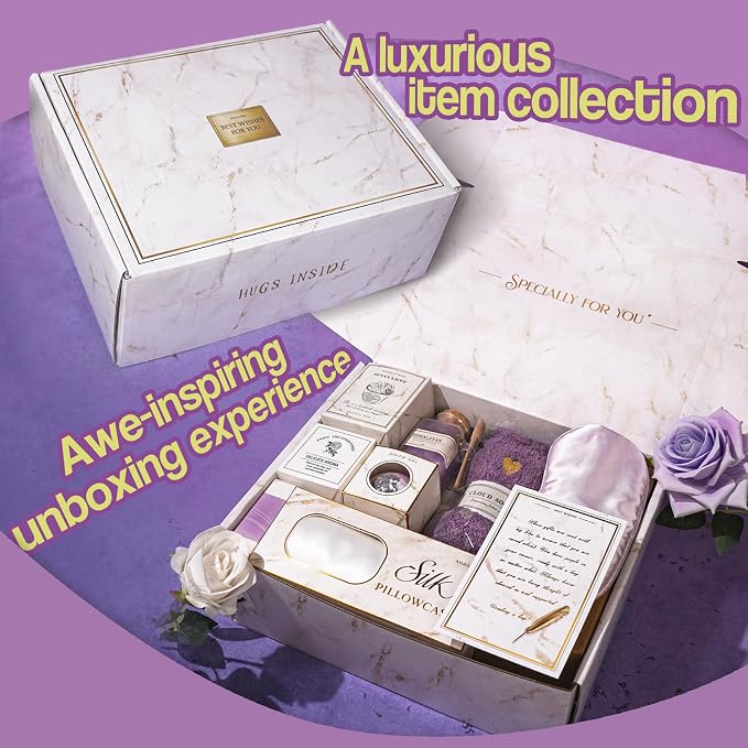 Gift Baskets For Women, Thinking Of you Gifts for Women, Care Package, thank you - Image 6
