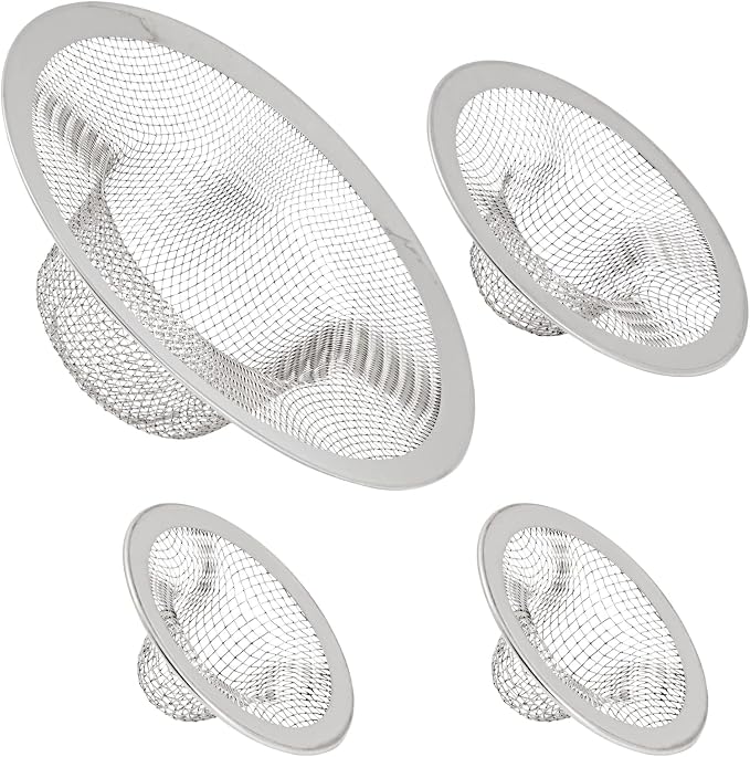 Juvale Stainless Steel Sink Drain Strainer by Juvale