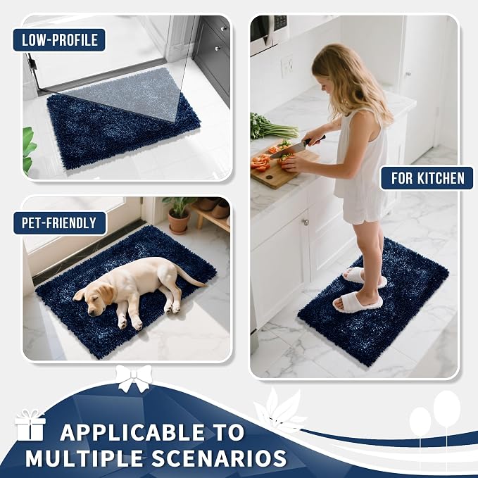 Yimobra Long Bathroom Rugs Runner 55x24 Inch, Extra Thick Soft Absorbent - Image 7