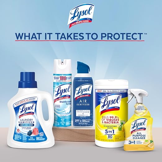 Lysol Mold & Mildew Remover Spray, Bathroom & Shower Cleaner, Disinfectant Spray - Image 6