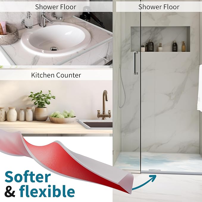 Premium 39 Inch Shower Water Guard & Door Seal Strip – Walk-in Bath Screen - Image 5