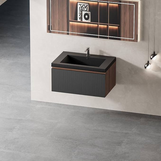 30" W Floating Bathroom Vanity - Image 4