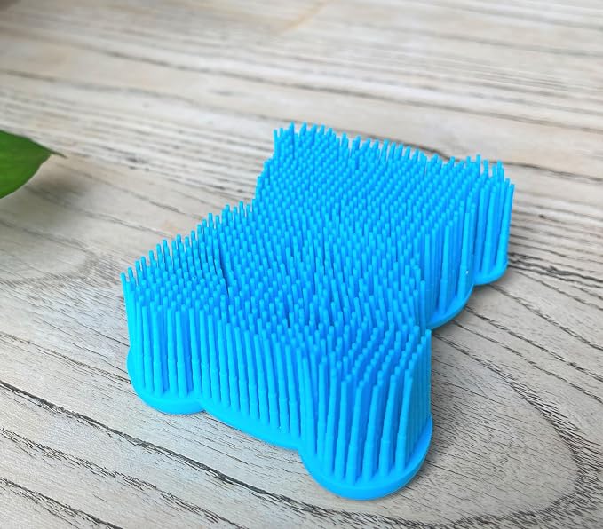 Premium Sensory Brush for Kids or Autism, Soft Silicone Body Scrubber, 2 in 1 - Image 5