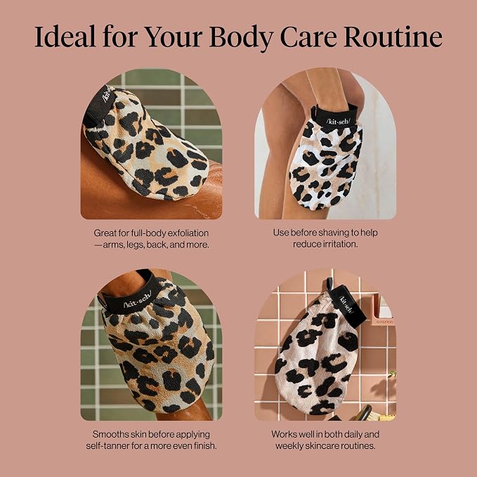 Kitsch Exfoliating Glove – Korean Exfoliating Mitt & Deep Exfoliating Body - Image 5